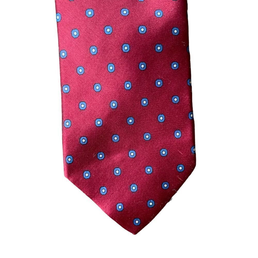 Givenchy Monsieur Maroon Silk Tie